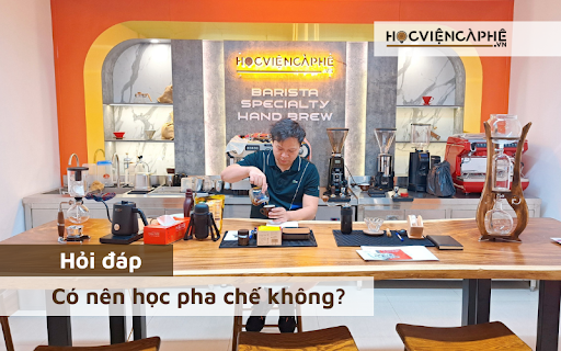 Có nên học pha chế không