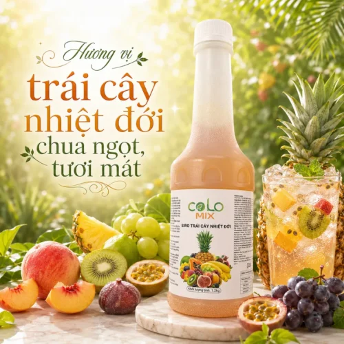 Siro trái cây nhiệt đới Colomix