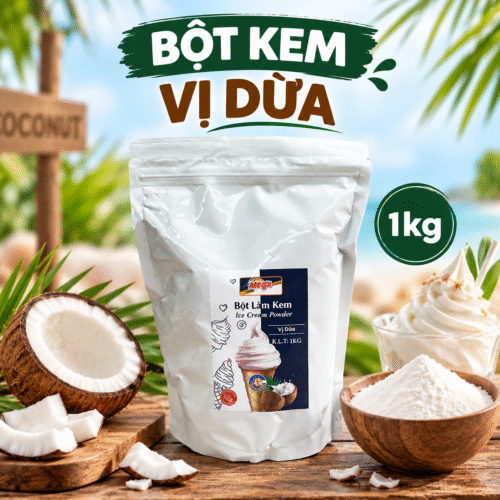 Bột kem vị dừa
