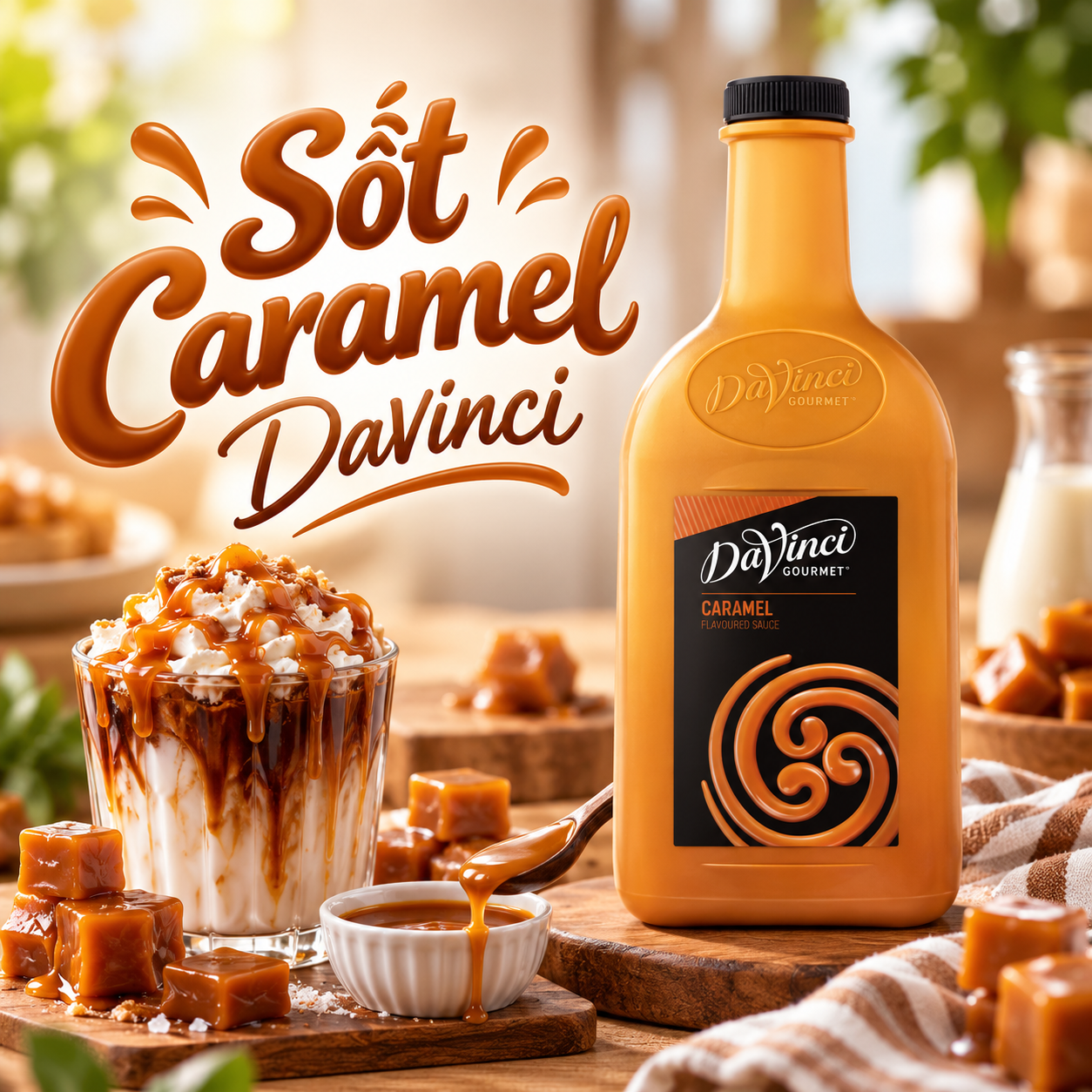 Sốt Caramel Davinci