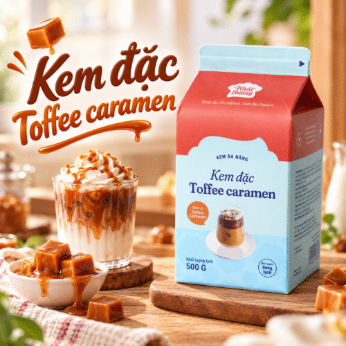 Kem toffe caramel